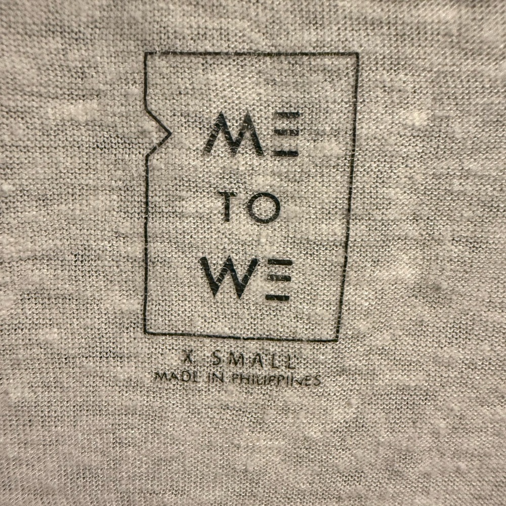 Pacsun Me to We White and Maroon Tee - Picture 4 of 4